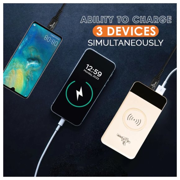 BLACK 10,000MAH POWER BANK Marketbid - Picture 6 of 9